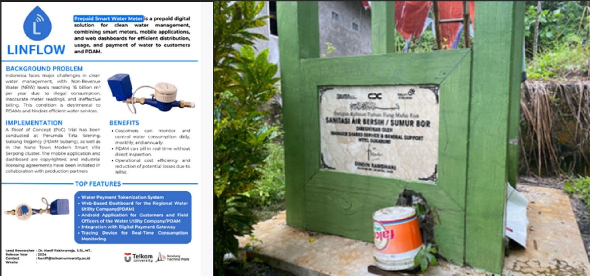 Telkom University Provides Water Management Educational Opportunities for Local Communities