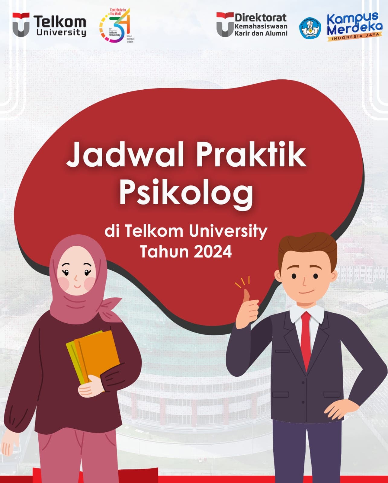 Telkom University Strengthens Student Mental Health Support through Comprehensive Counseling Services