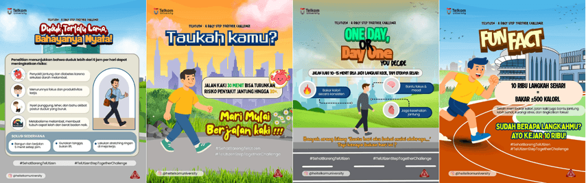 Creating a Walkable and Green Campus: Telkom University’s Commitment to Pedestrian-Friendly Spaces